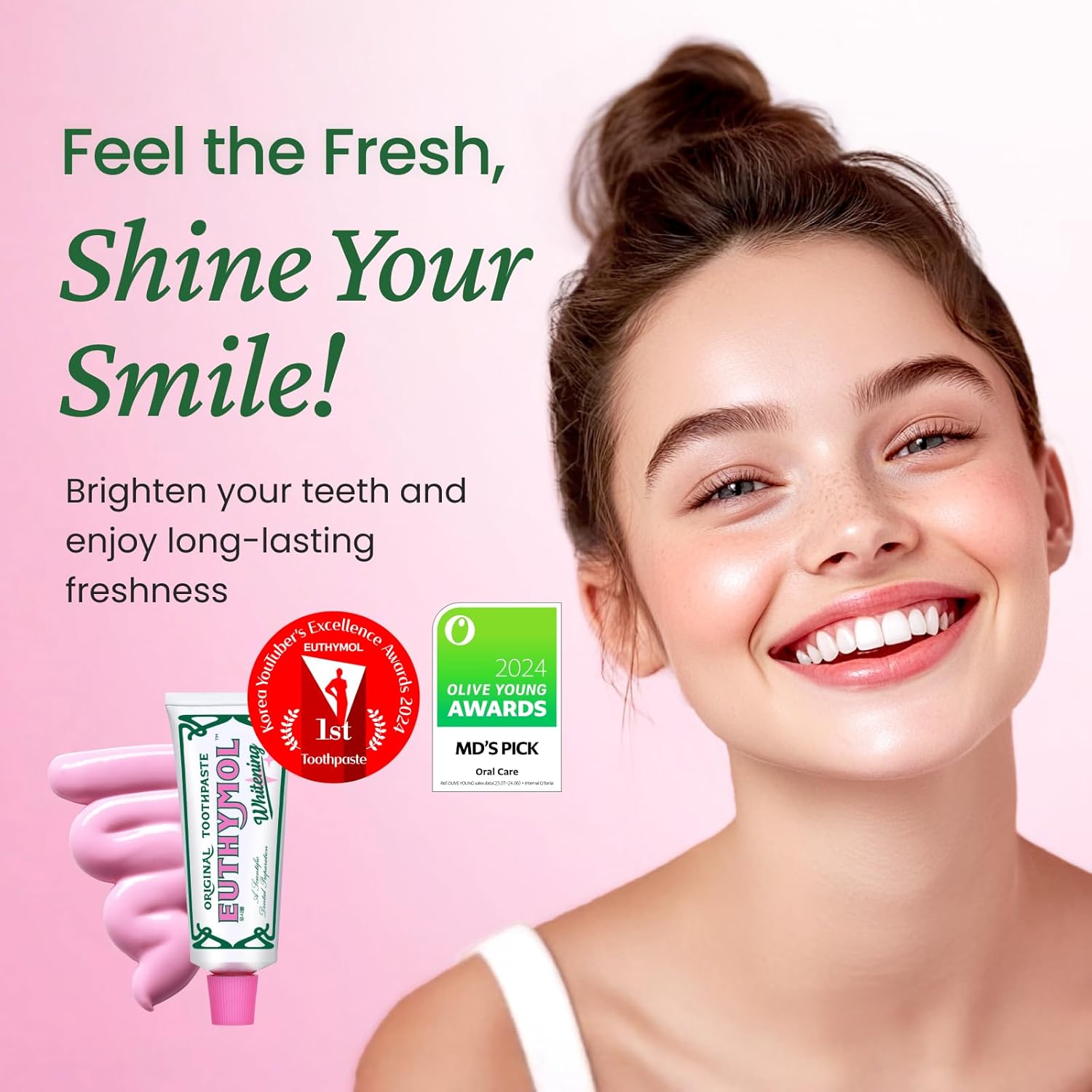 Detalle 2 de EUTHYMOL Whitening Toothpaste 3.7fl oz