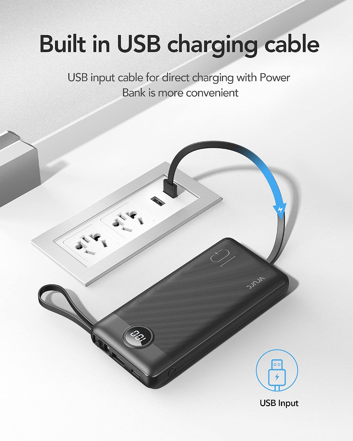 Thumbnail 6 de VRURC Batterie Externe 10000mAh