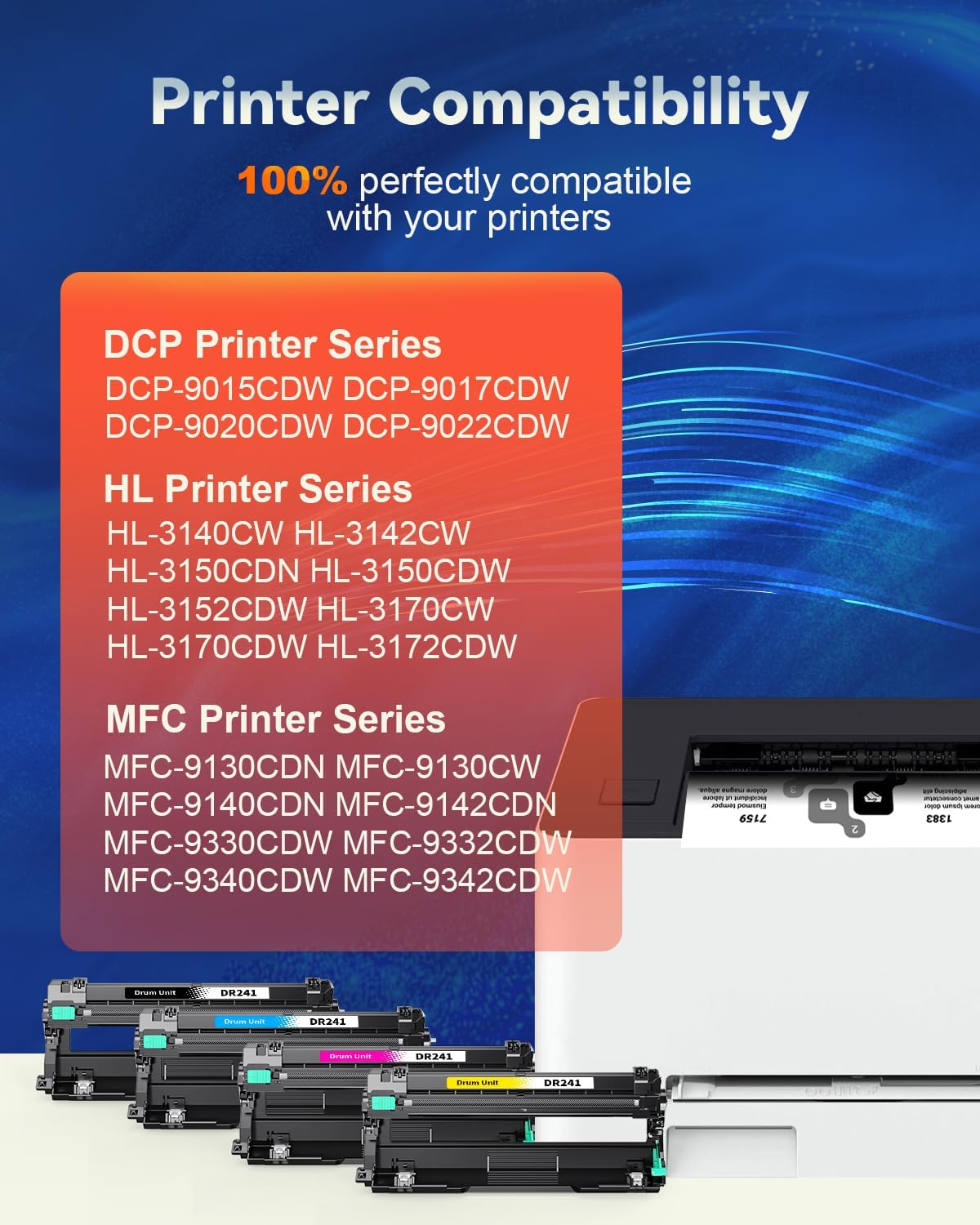 Thumbnail 1 de Skydo DR241CL Tambor Compatible para Brother InkJet (15,000 páginas)