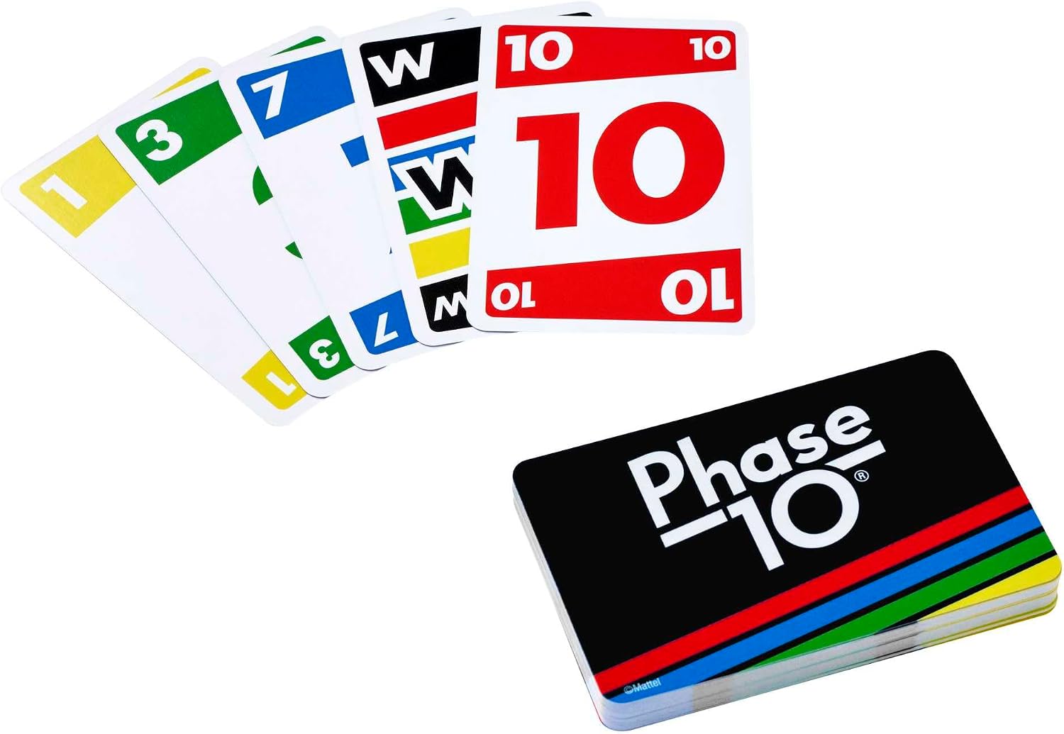 Detalle de Mattel Games Phase 10 Basis Kartenspiel 🎲