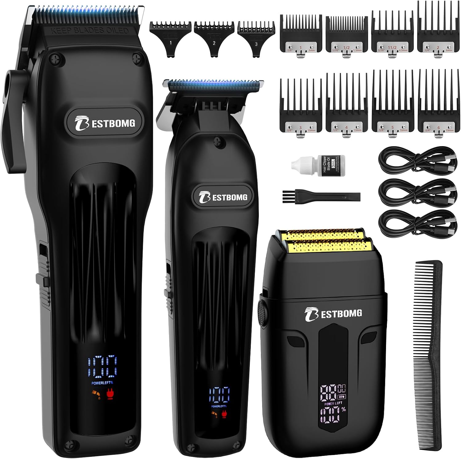 Detalle de Hair Clippers for Men 808A-Black