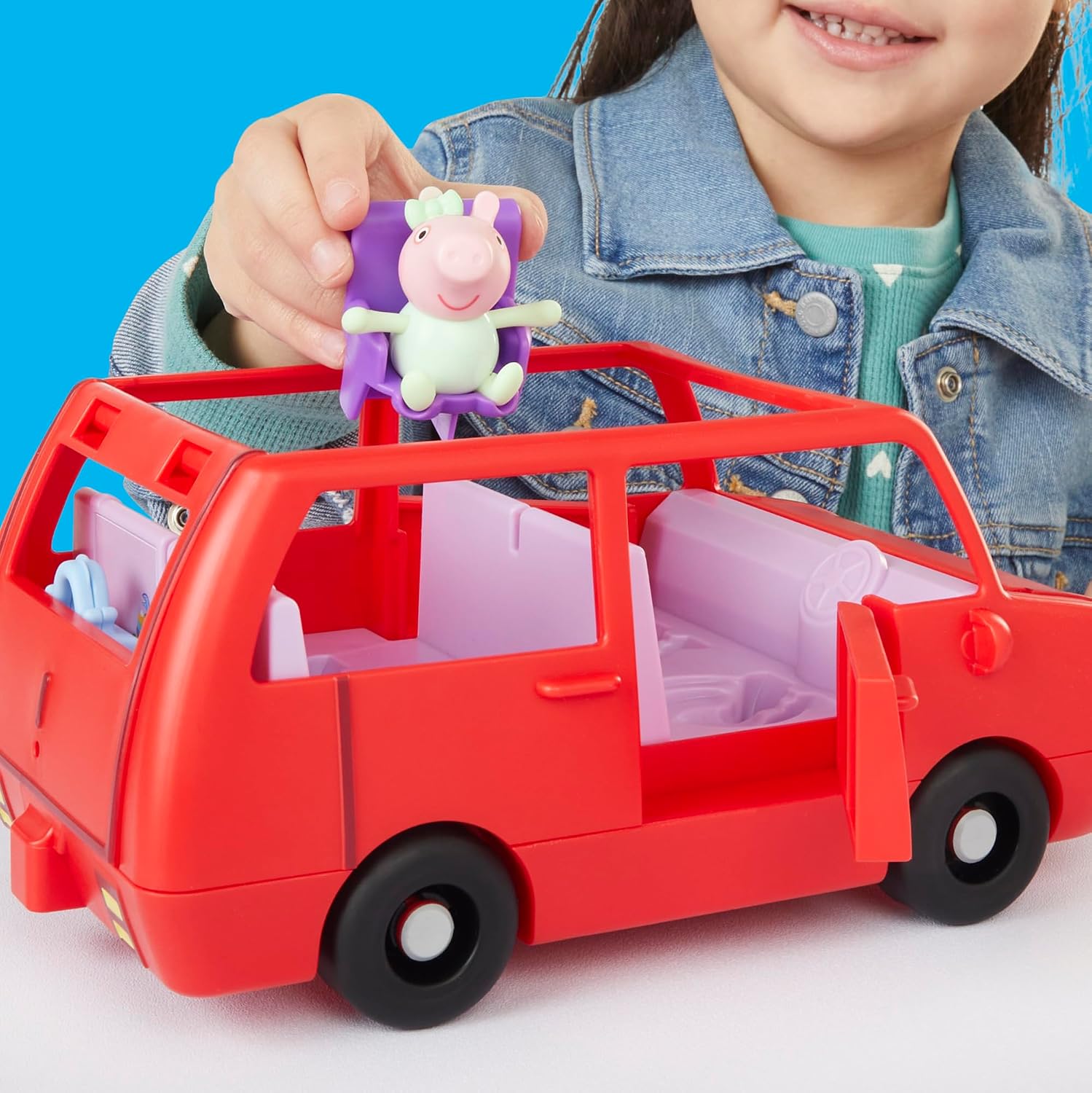 Detalle de Peppa Pig Peppa's Big Family Car Playset