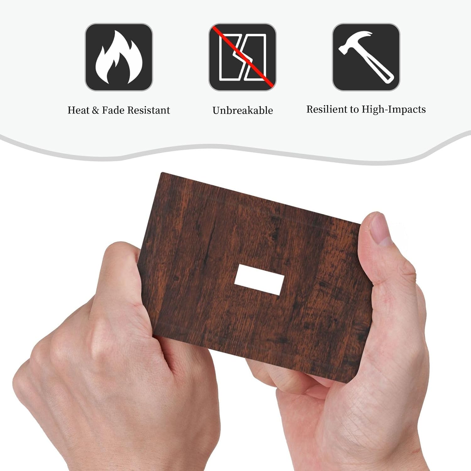 Detalle 2 de Vzptvhda Decorative Light Switch Cover, Single Toggle