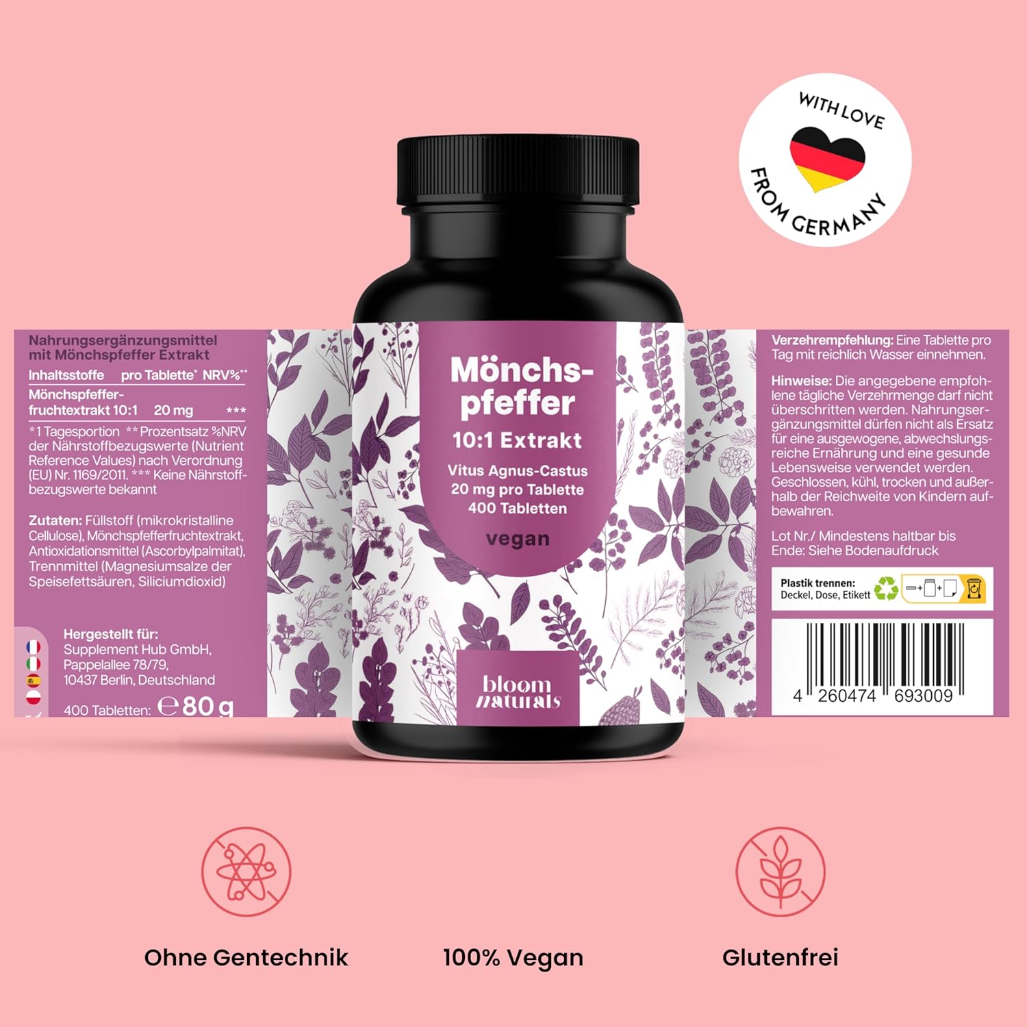 Thumbnail 4 de Mönchspfeffer hochdosiert 20 mg Tabletten