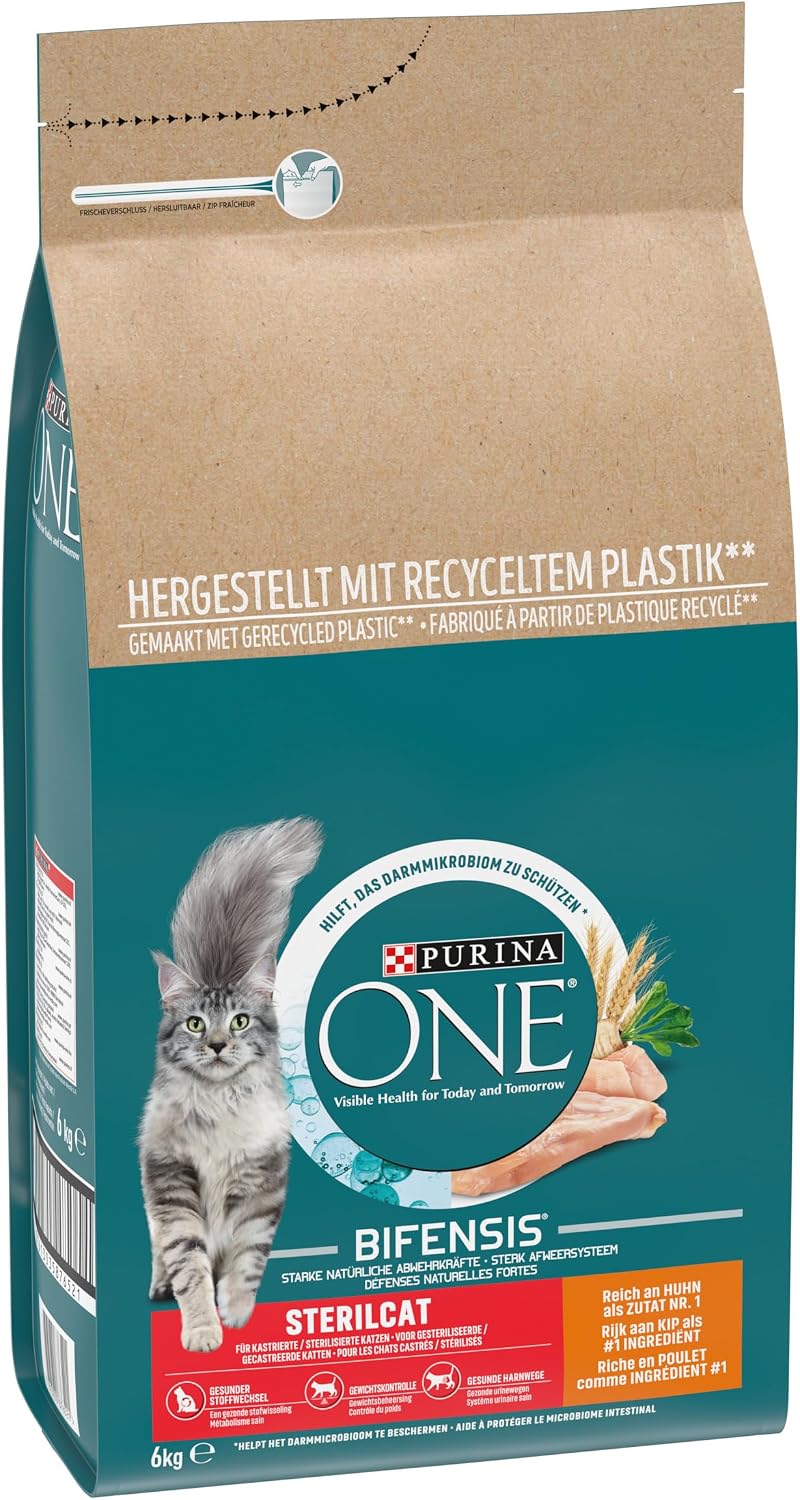 Detalle de PURINA ONE Katzenfutter BIFENSIS STERILCAT 11,2kg 🐱