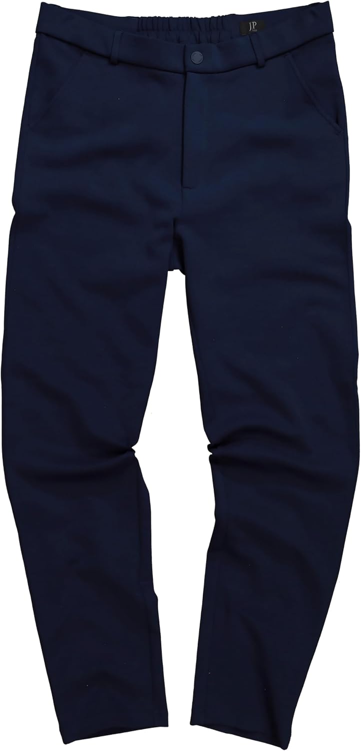 Detalle de JP 1880 Homme Pantalon Chino en Jersey — Collection Business, Finition FLEXNAMIC
