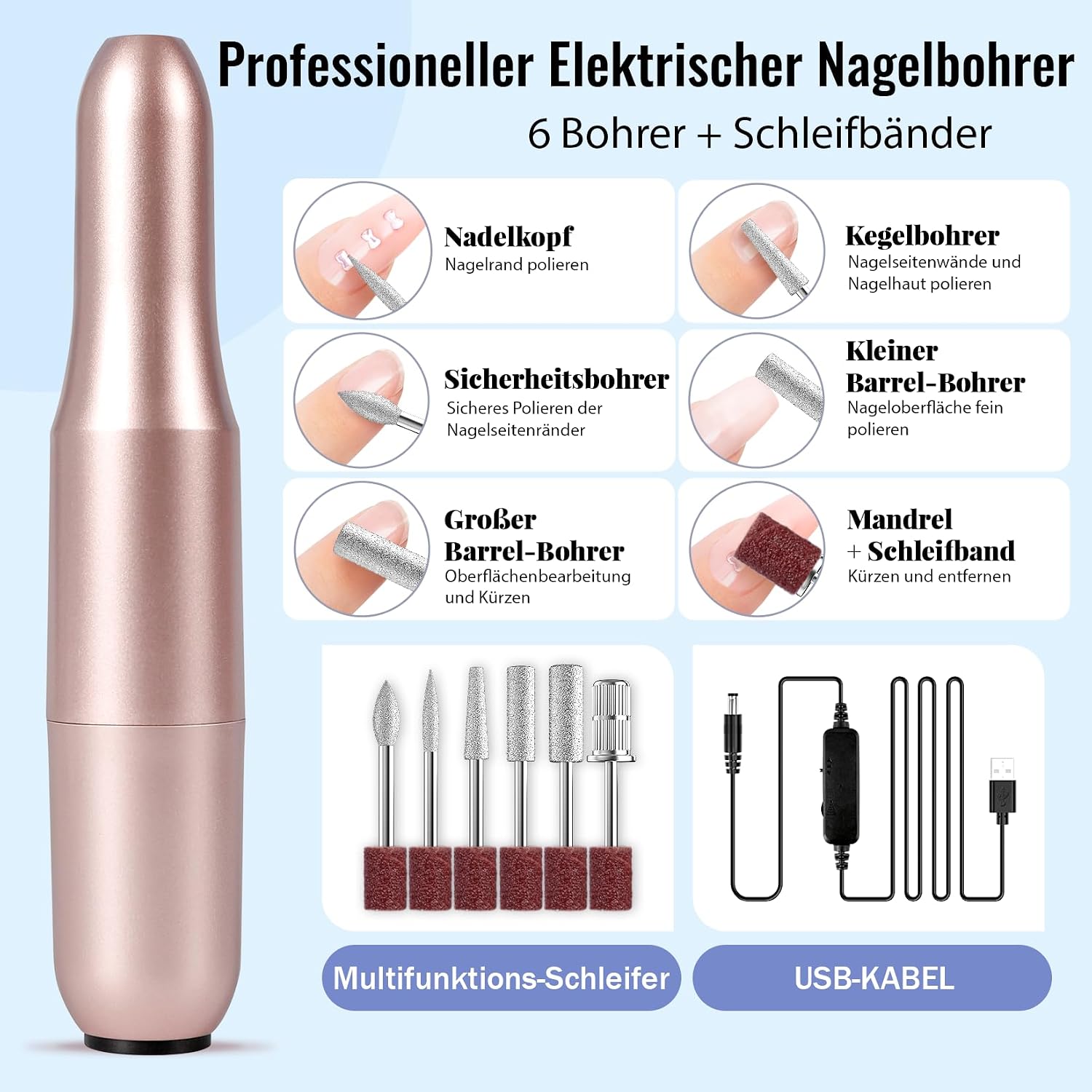 Thumbnail 4 de VANREESA U V Nagellack-Set: Gelnägel Starterkit mit 48W Lampe, elektrischem Fräser und 35 Farben
