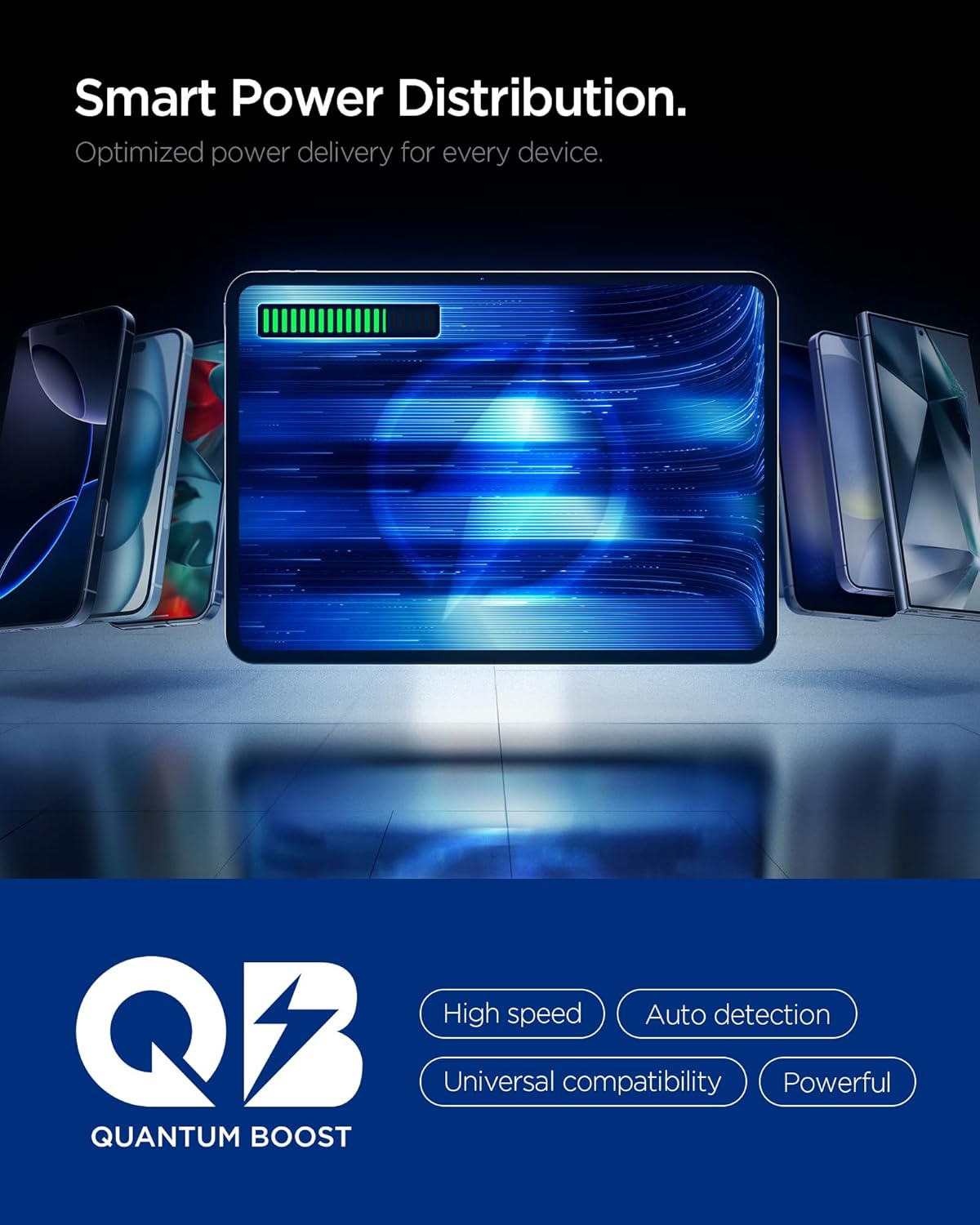 Thumbnail 4 de Spigen ArcStation Essential 67 W chargeur GaN 3 ports USB‑C & USB‑A