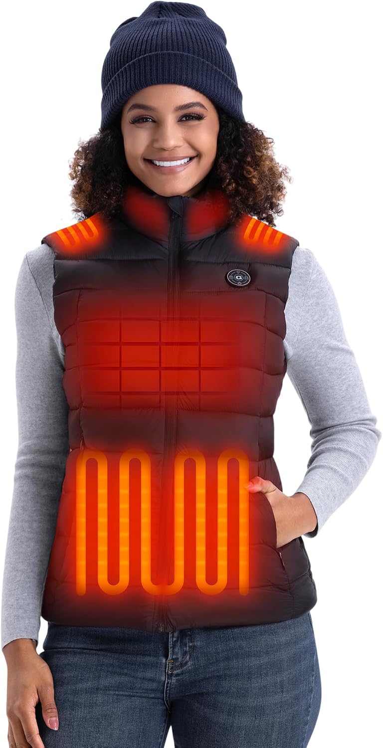 Detalle de Women's Heated Vest, 16000mAh Battery