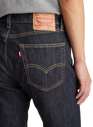 Thumbnail 7 de Levi's 505 Regular Fit Jeans Homme, Dark Rinse, 33W / 30L