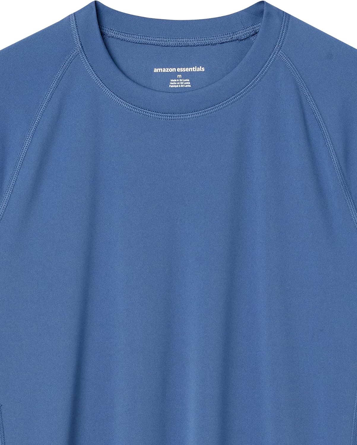 Detalle de Amazon Essentials Men's Slim-Fit Short-Sleeve Quick-Dry UPF 50 Swim Tee