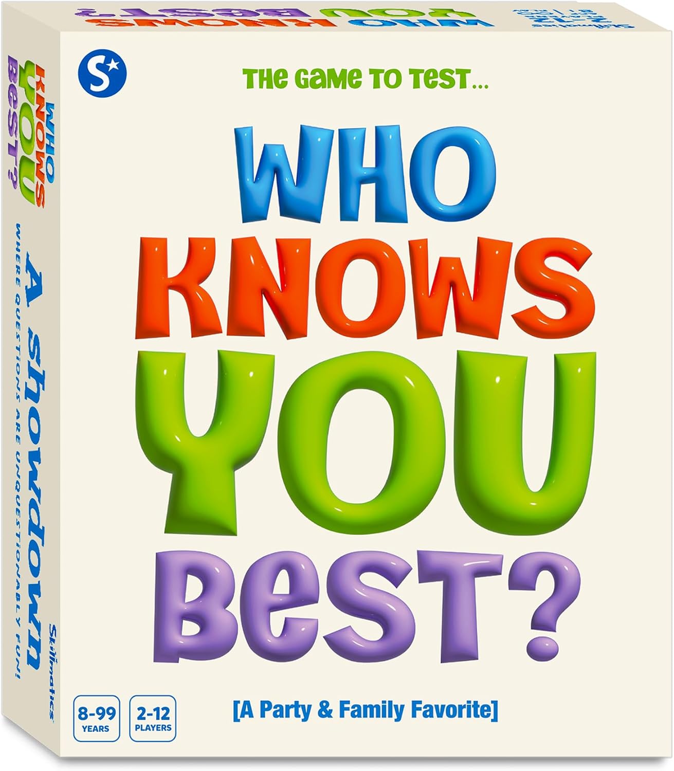 Detalle de Skillmatics Card Game - Who Knows You Best? (Family Party Game) for 2–12 Players