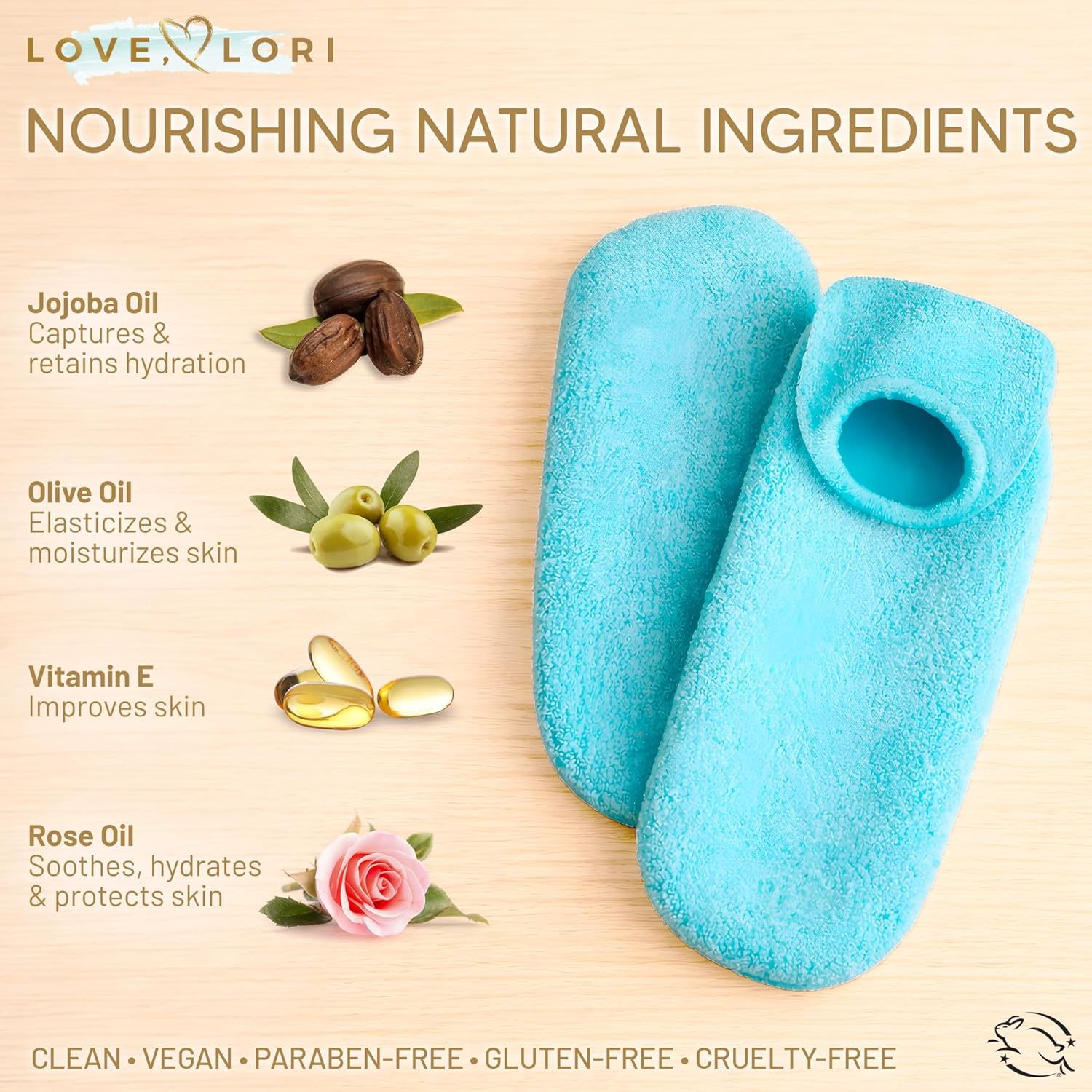 Thumbnail 5 de Moisturizing Socks Up to Size 8.5