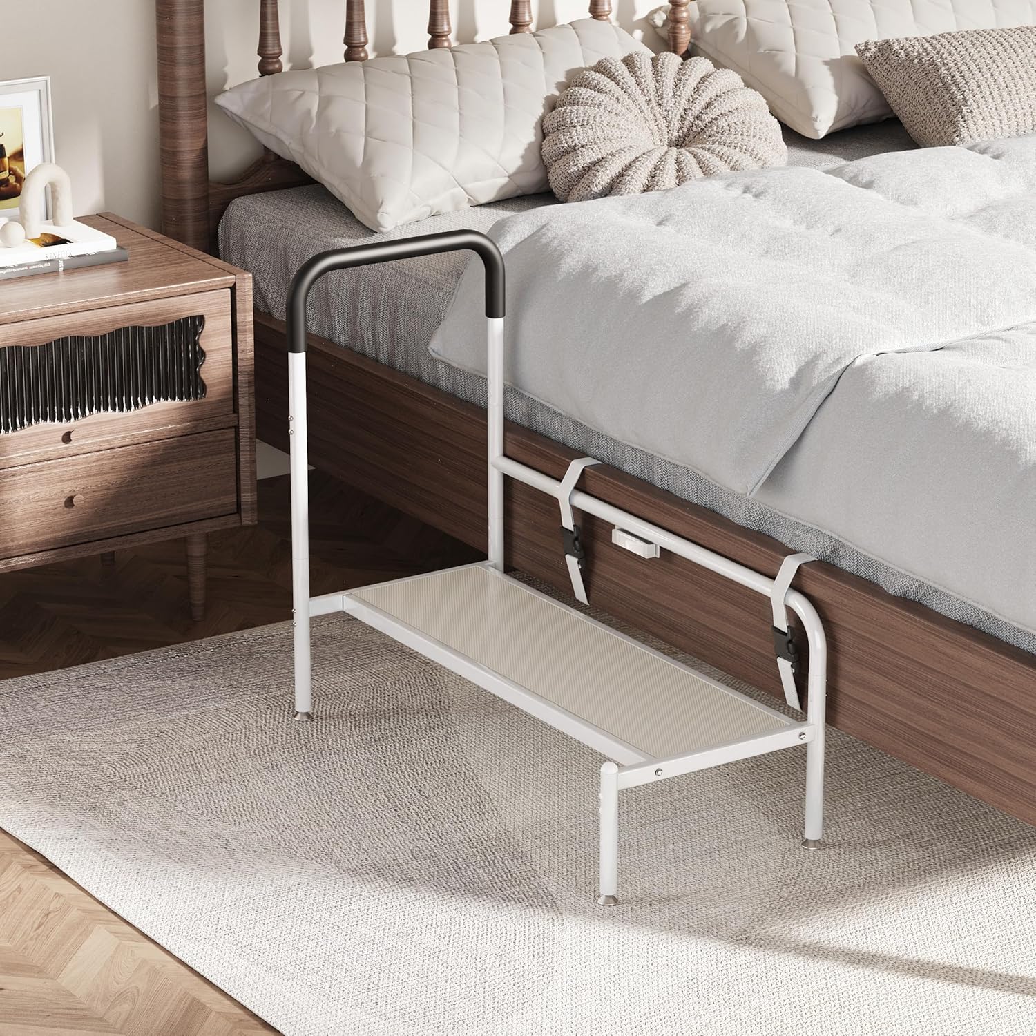 Thumbnail 6 de Josmimic Bed Step Stool for Adults — Safe, Secure Bedside Steps with LED Light