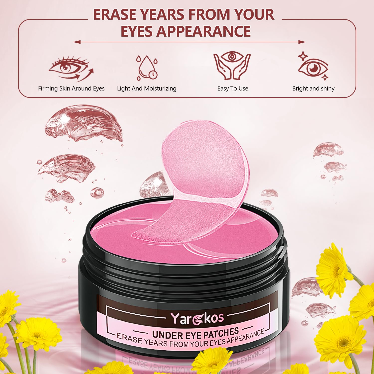 Detalle 2 de Kollagen Augenmaske Deep Hydration 60 Stk.
