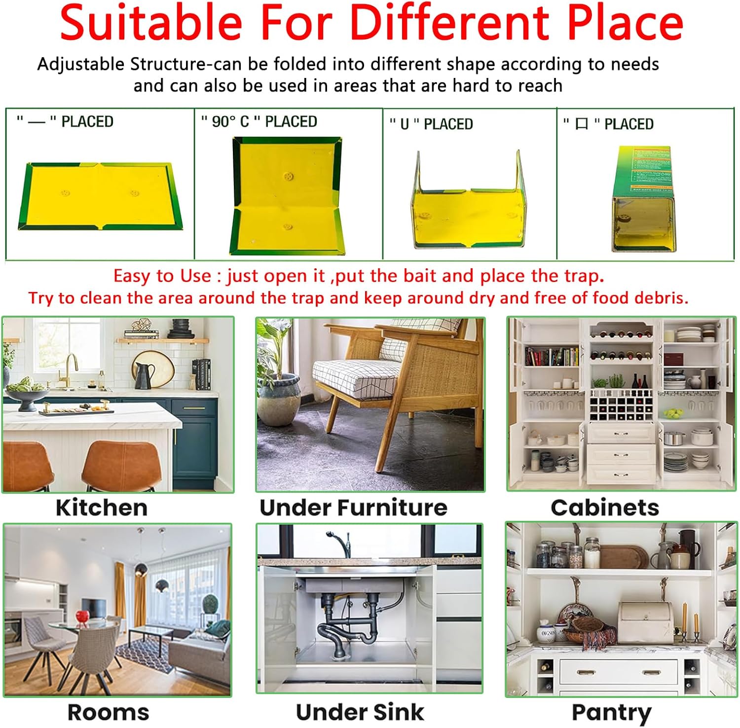 Thumbnail 2 de Ulixii Sticky Pest Trap 6 pack 🪲