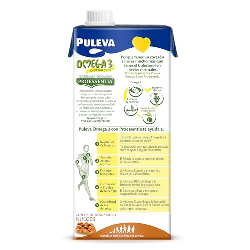 Thumbnail 4 de Puleva Omega 3 Proessentia® con nueces (brik 1L) – Caja de 6 litros