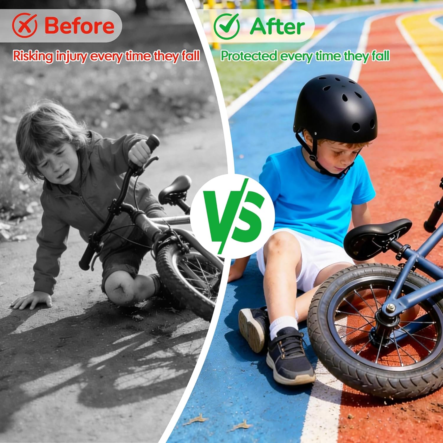 Thumbnail 1 de Kids Bike Helmet: Adjustable, Lightweight Multi-Sport Protection for Ages 1-14