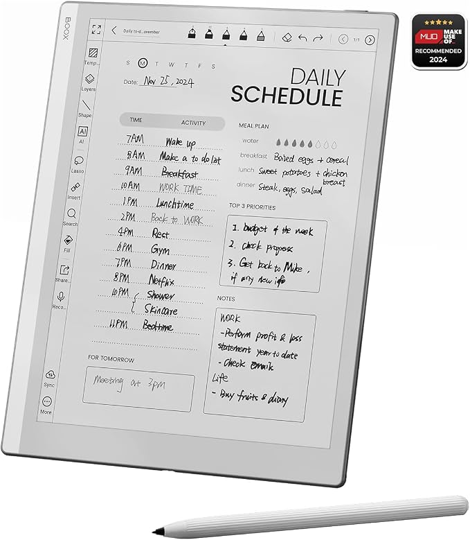 Detalle de BOOX Go 10.3" ePaper Tablet 📖 64GB, WiFi y Bluetooth