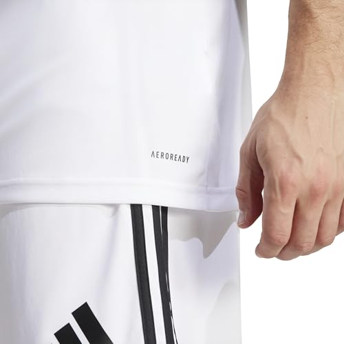 Thumbnail 5 de adidas Squadra25 Jersey de Manga Corta para Hombre – Blanco/Negro, Talla M