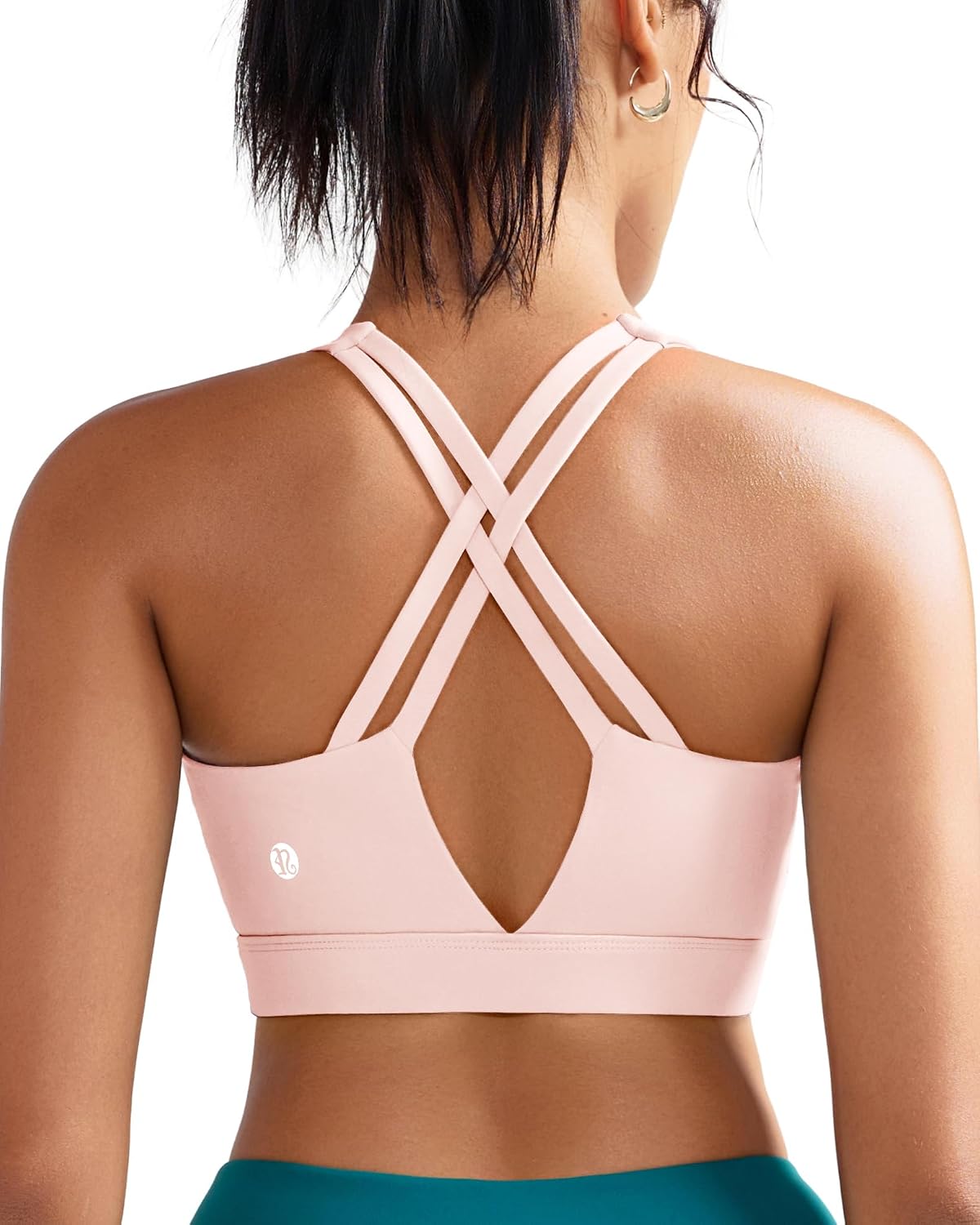 Thumbnail 6 de RUNNING GIRL High-Support Sports Bra for Women with Molded Cups and Criss-Cross Straps