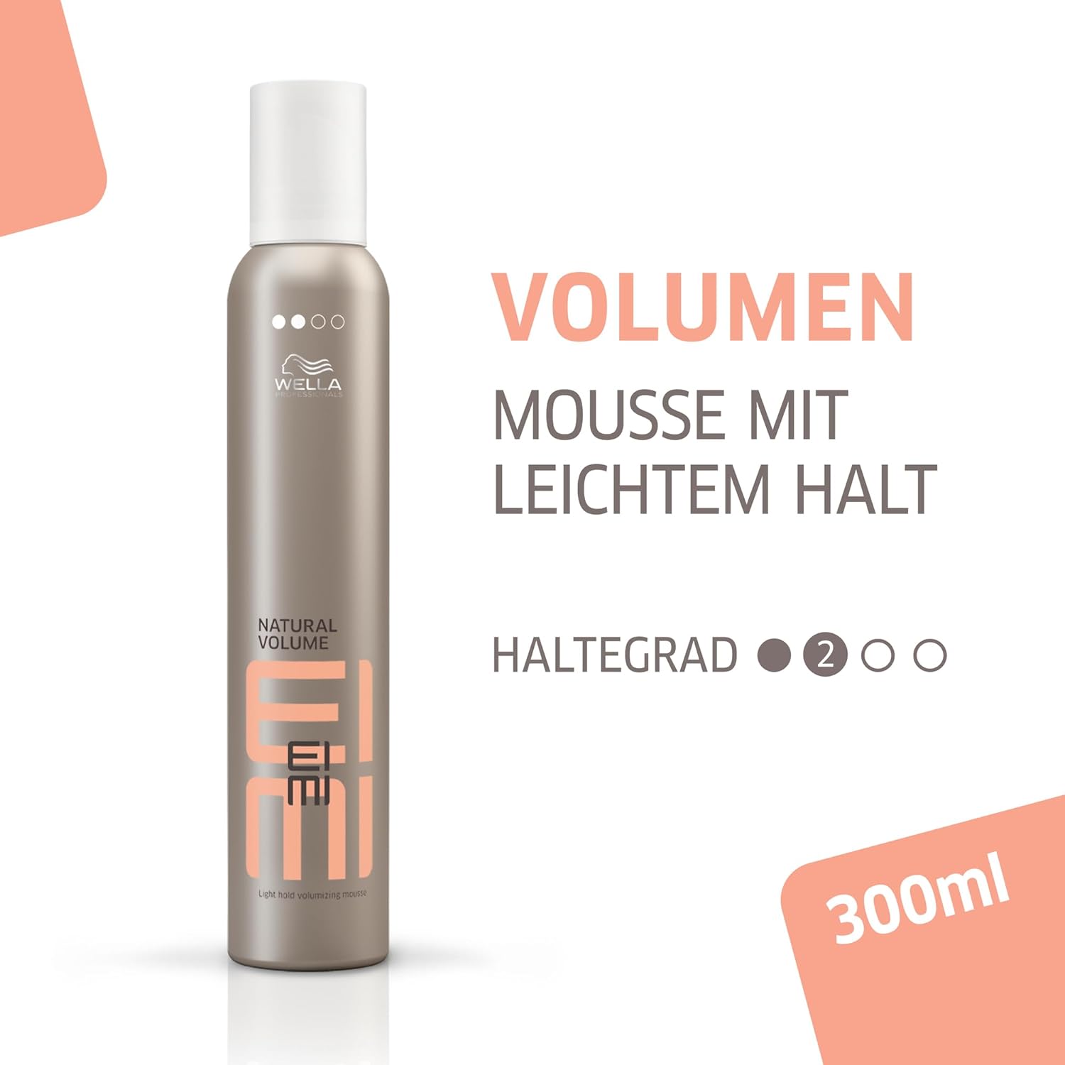 Thumbnail 2 de Wella Eimi Natural Volume Volume-Mousse für natürliches Volumen mit flexiblem Halt