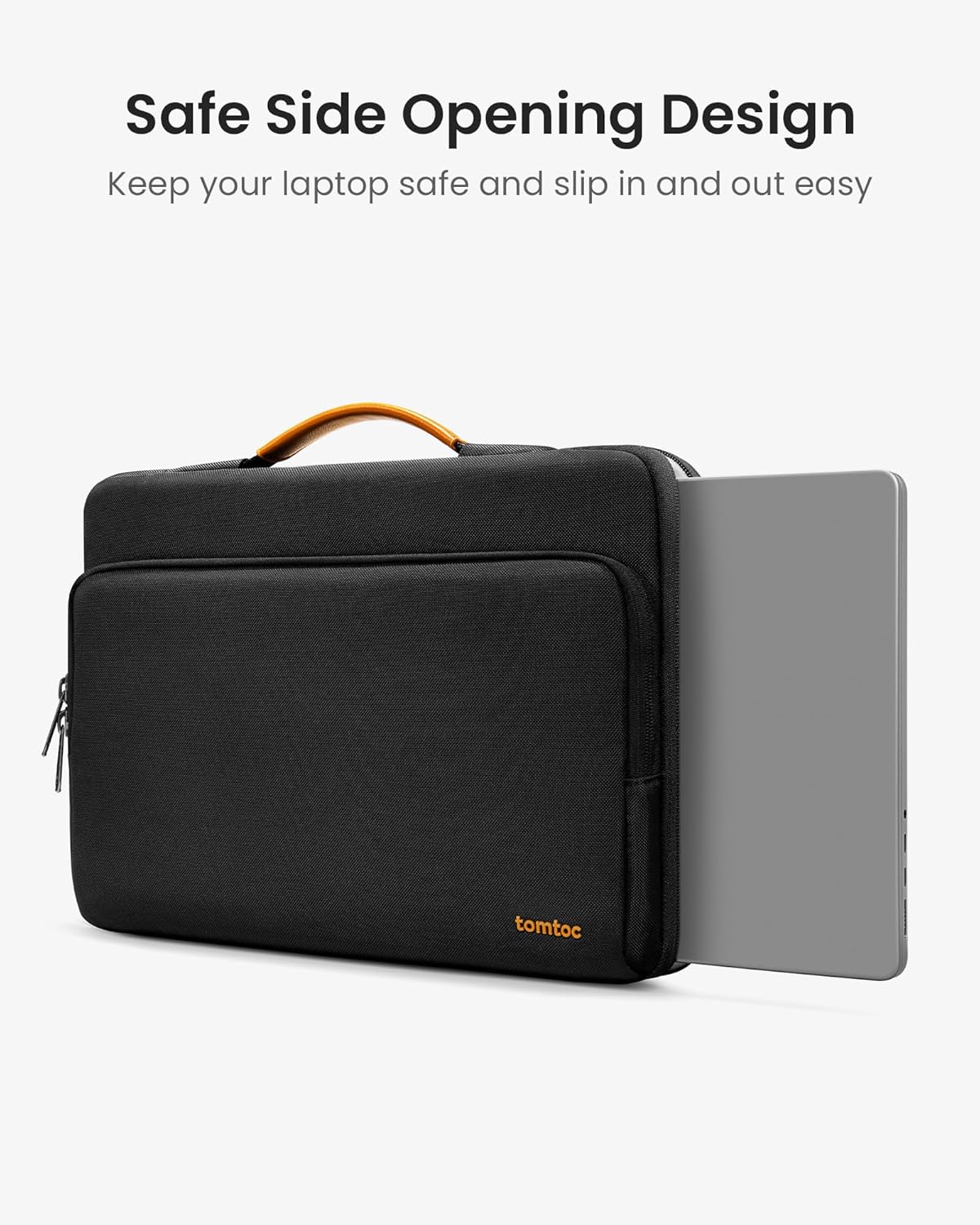 Detalle de tomtoc 360 Laptop Sleeve Case for 16'' MacBook Pro M5/M4/M3/M2/M1, 16-inch Dell XPS, Razer Blade 15 and more