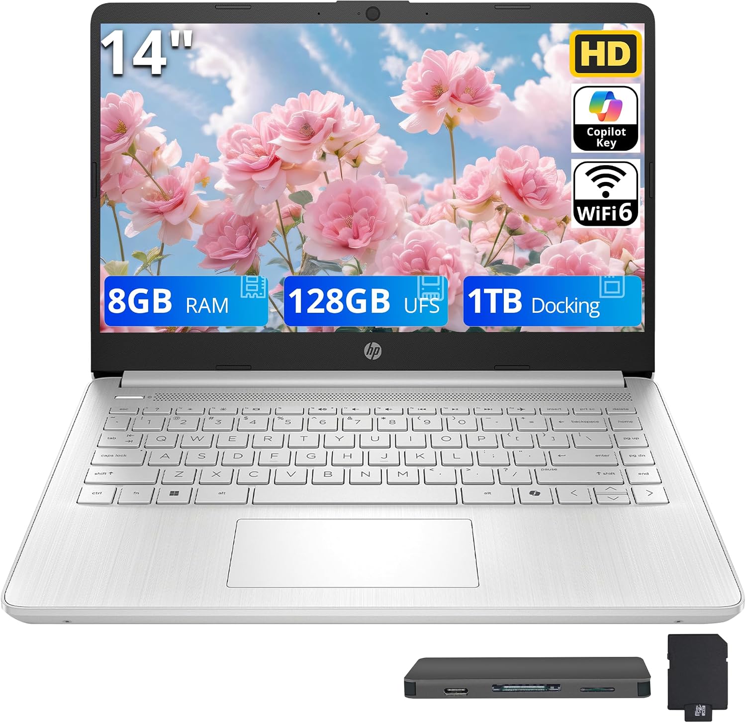 Detalle de HP 14-Inch HD Laptop