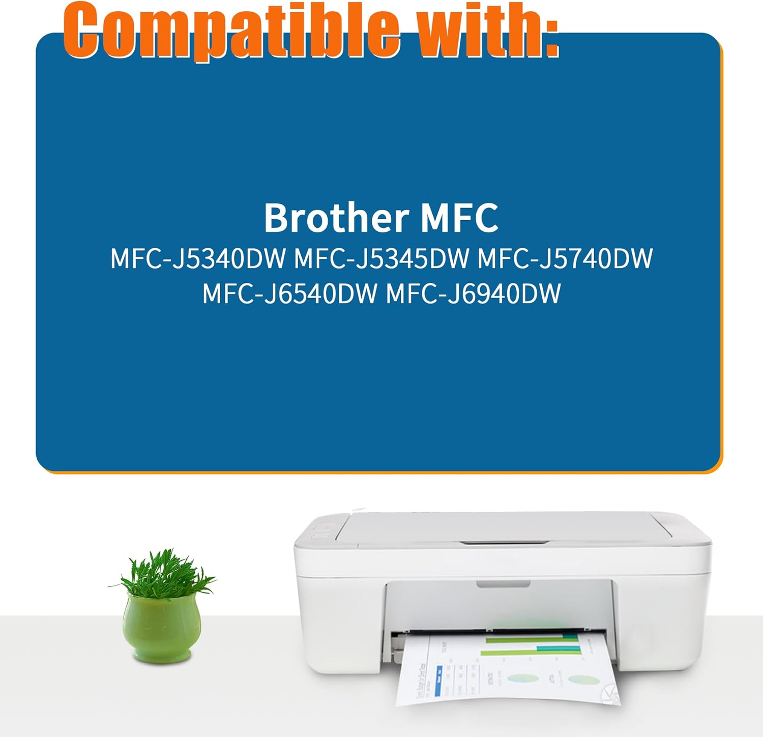 Thumbnail 1 de Brother LC422XL Cartuchos Compatible para MFC-J5340DW 🖨