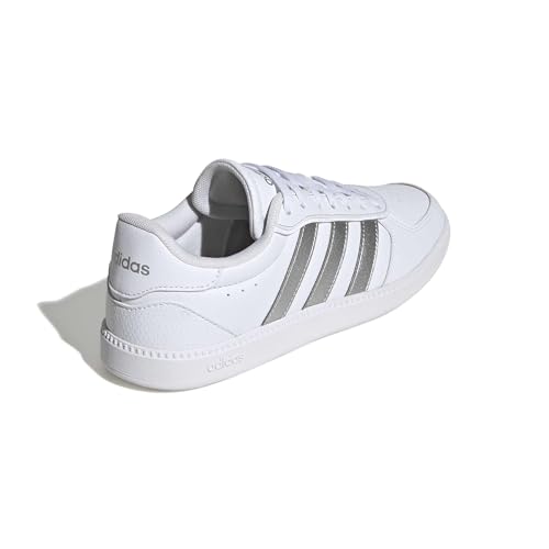 Thumbnail 5 de adidas Femme Breaknet Sleek Shoes : sobriété et confort en FTWR White/Silver Met./FTWR White