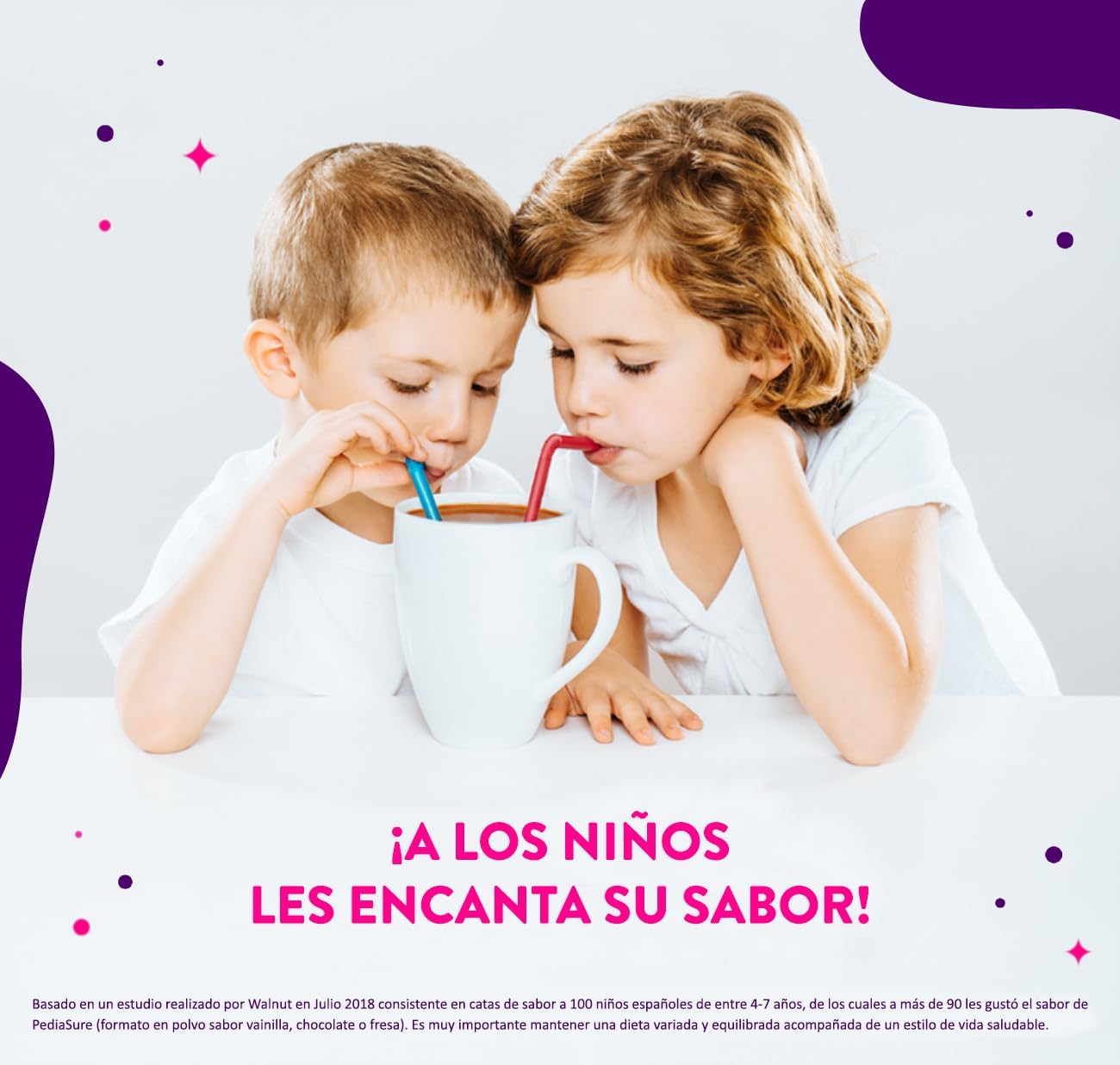Detalle de PediaSure Fresa 850g | Complemento Alimenticio para Niños