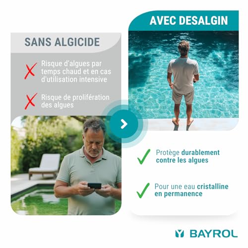 Thumbnail 4 de BAYROL Desalgin Classic 6 L – Anti Algue Piscine sans Sulfate de Cuivre