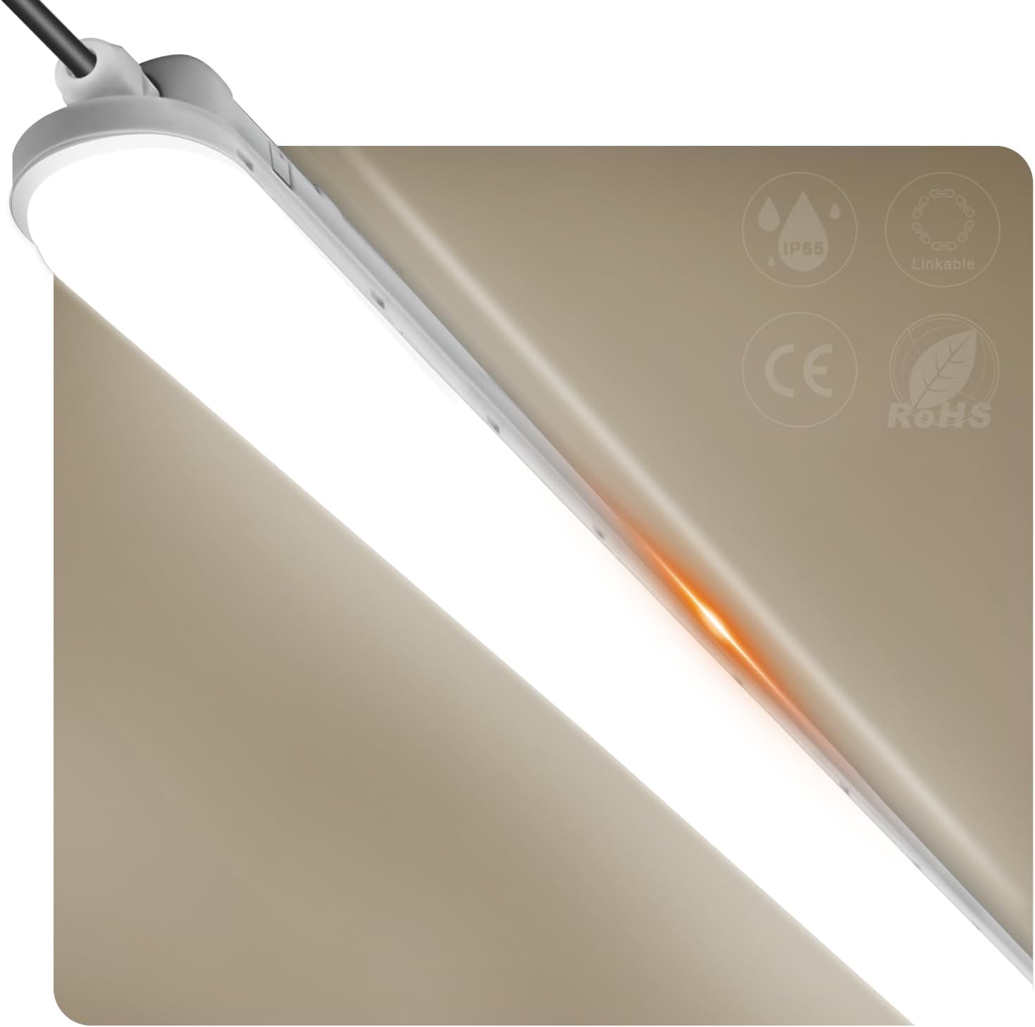 Detalle de Buling Feuchtraumleuchte LED 60 cm 18 W