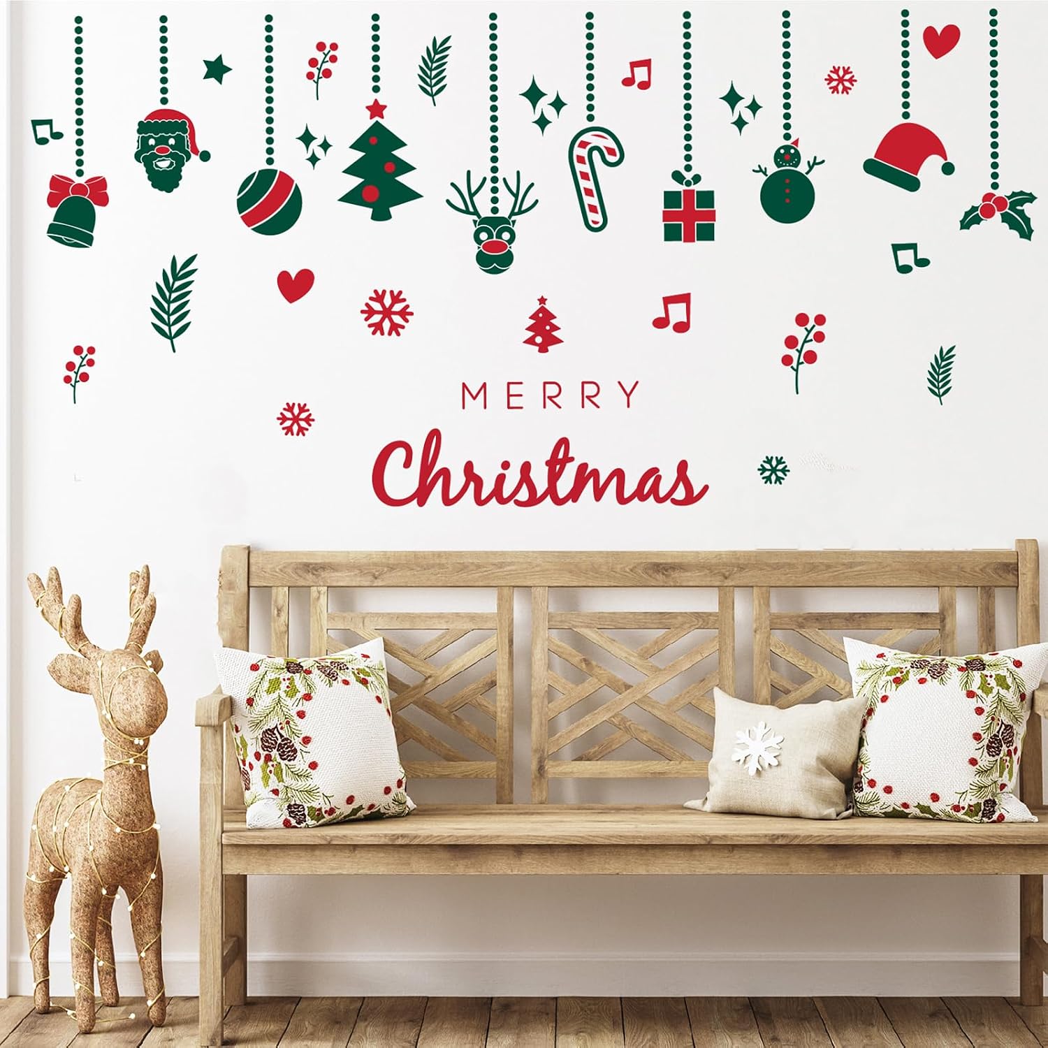 Detalle 2 de Christmas Wall Decals, Christmas 3