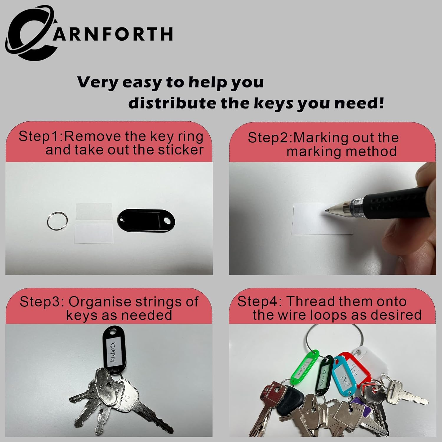 Thumbnail 2 de 18 Ignition Starter Plant Key Set (Universal) – replacement ignition keys for heavy machinery