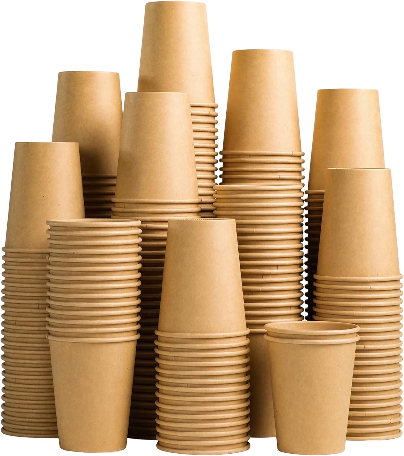 Detalle de Lamosi 10 oz Kraft Paper Cups 200 pack