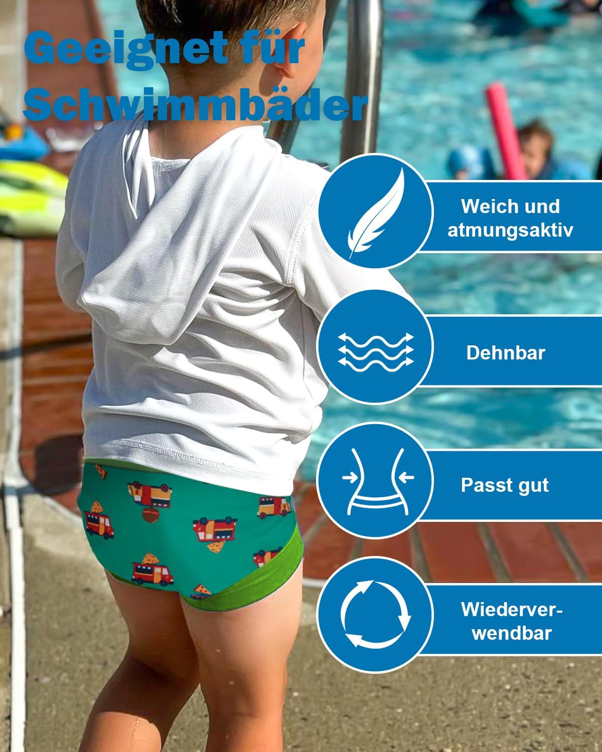 Thumbnail 2 de FLYISH DIRECT Schwimmwindel Baby 3er Pack