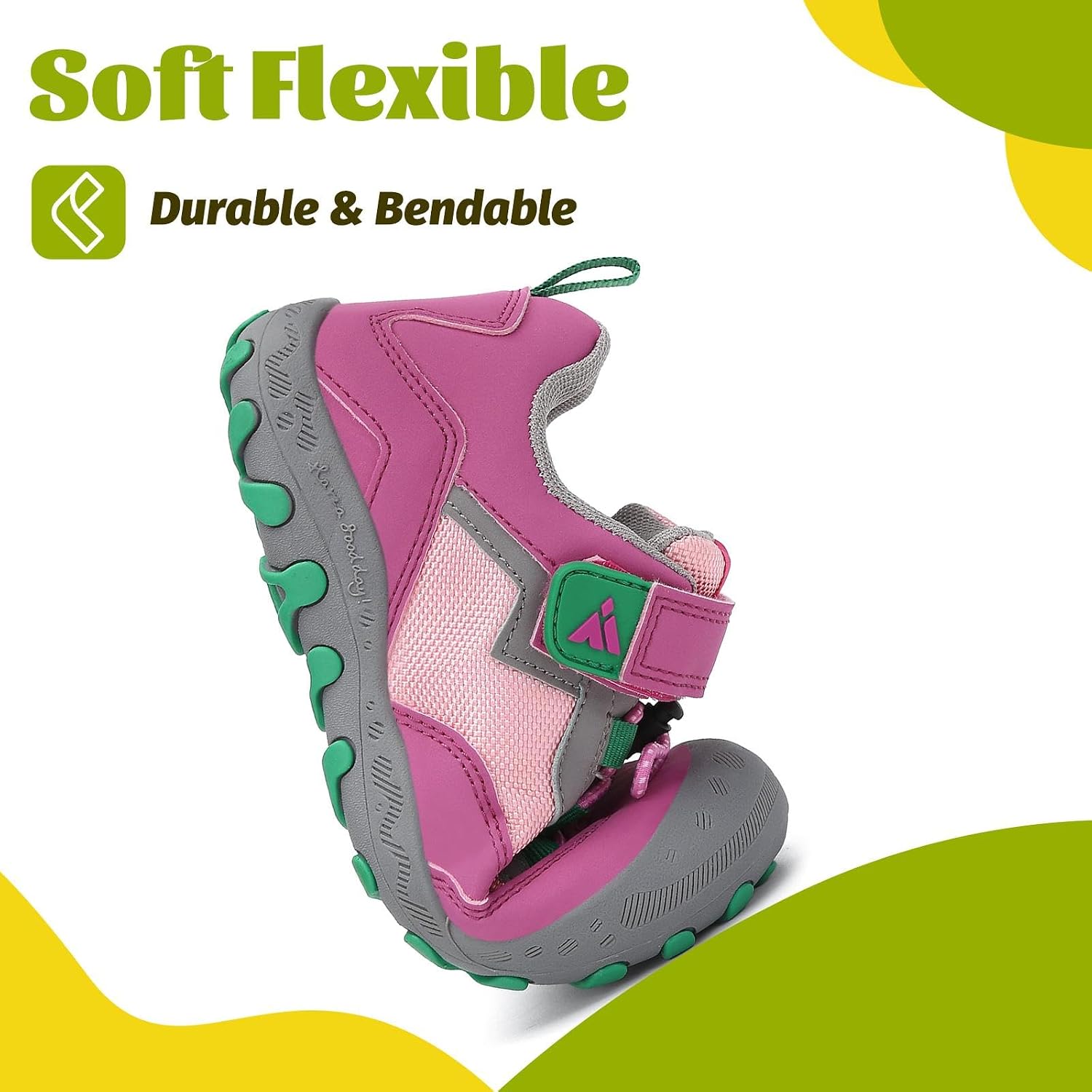 Detalle 2 de Mishansha Kids Hiking Boots: Breathable, Protective, and Ready for Outdoor Adventures