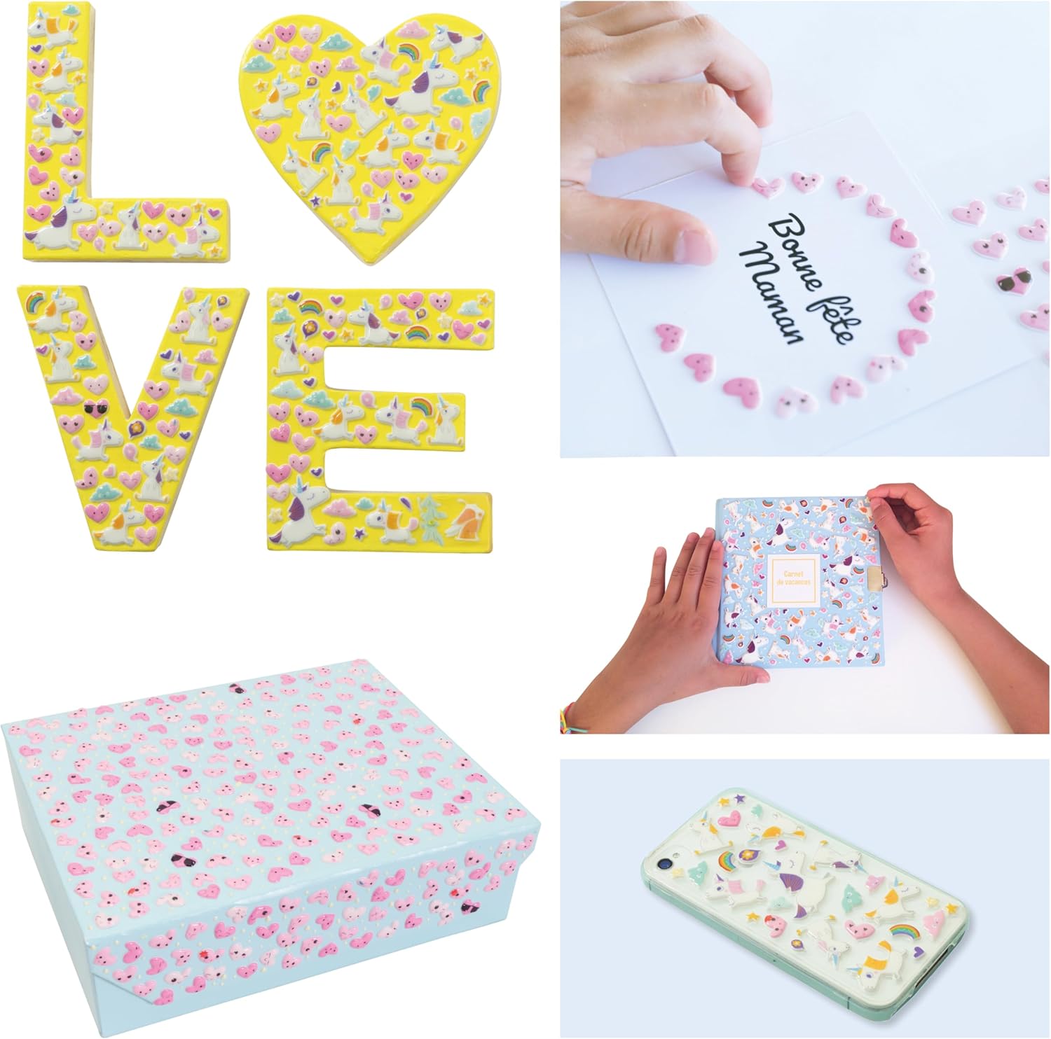 Thumbnail 3 de MY MANDARINE CY139Cpack – GOMMETTES 3D Cooky, CIRQUE, lot de 10 planches 12x8 cm