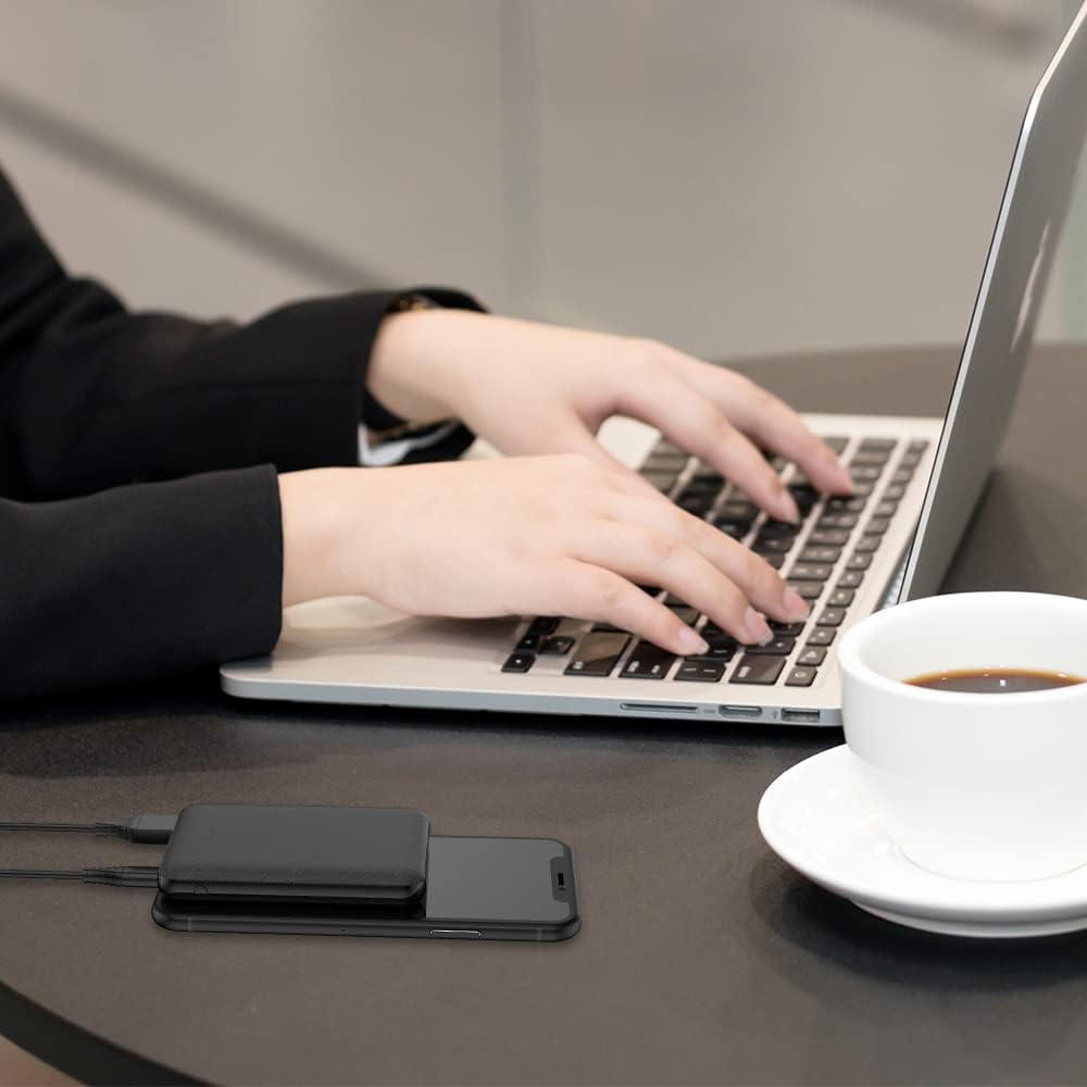 Detalle 2 de EUARY Power Bank 5000 mAh batteria esterna portatile nero