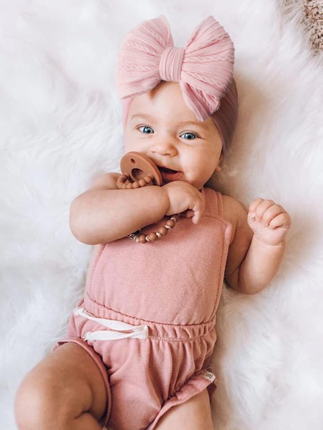 Detalle 2 de DRESHOW 6 Pack Baby Headbands for Girls