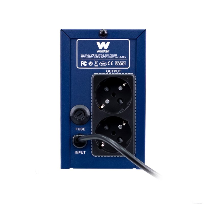 Thumbnail 3 de Woxter UPS 650 VA SAI Azul 💻