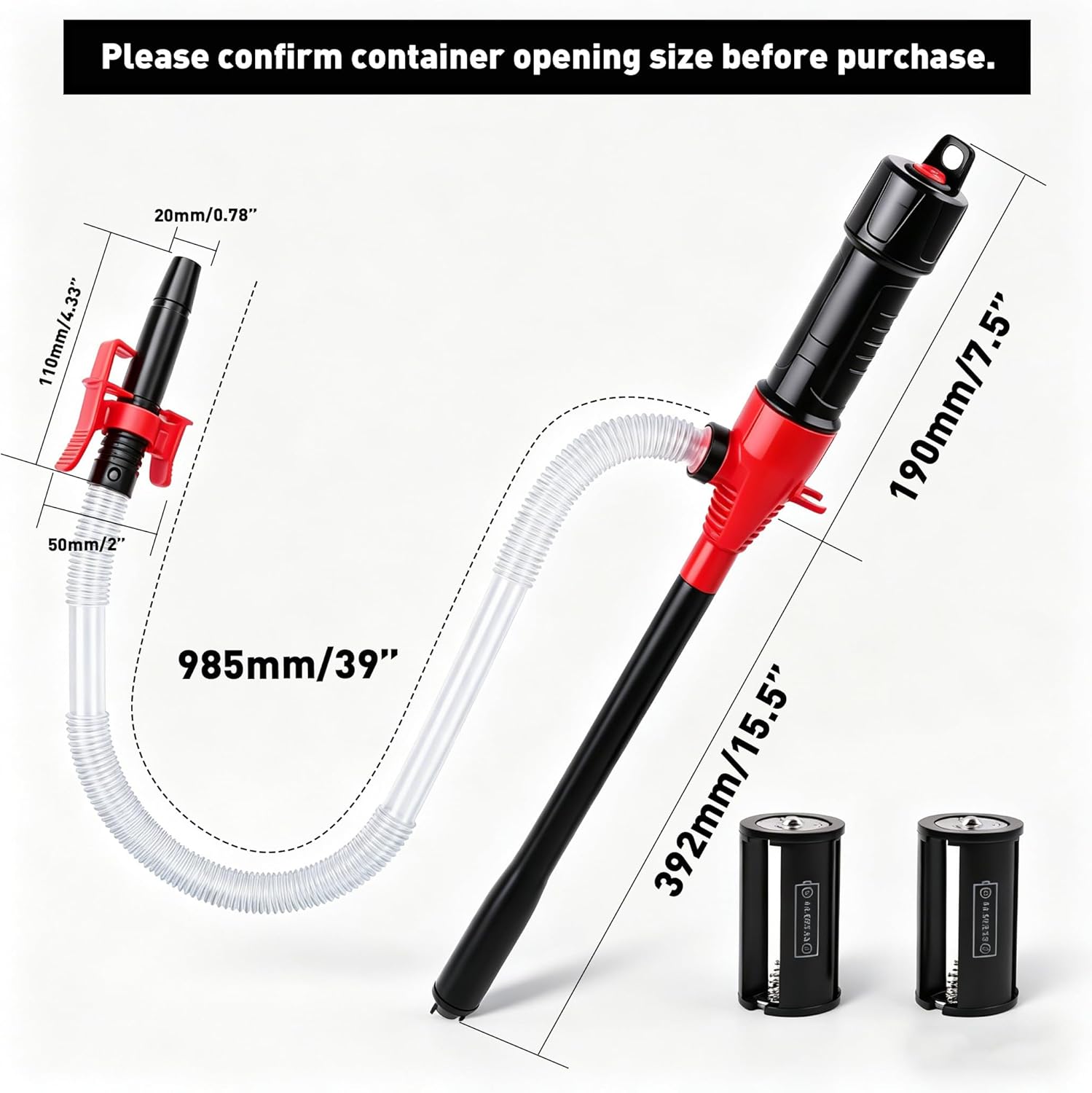 Detalle 2 de SEDY Electric Hand Pump 2.2 GPM ⛽