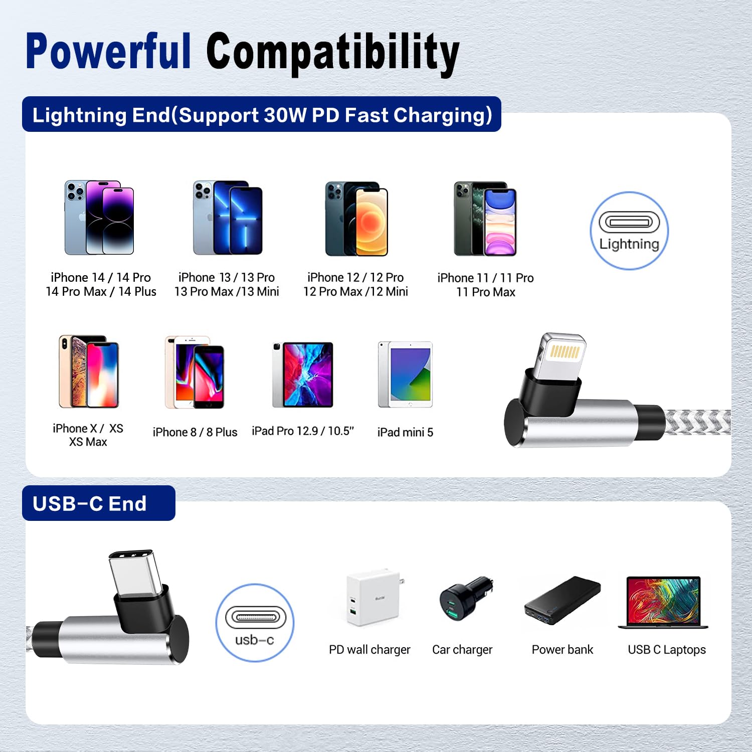 Thumbnail 6 de USB-C to Lightning Cable, 6 ft