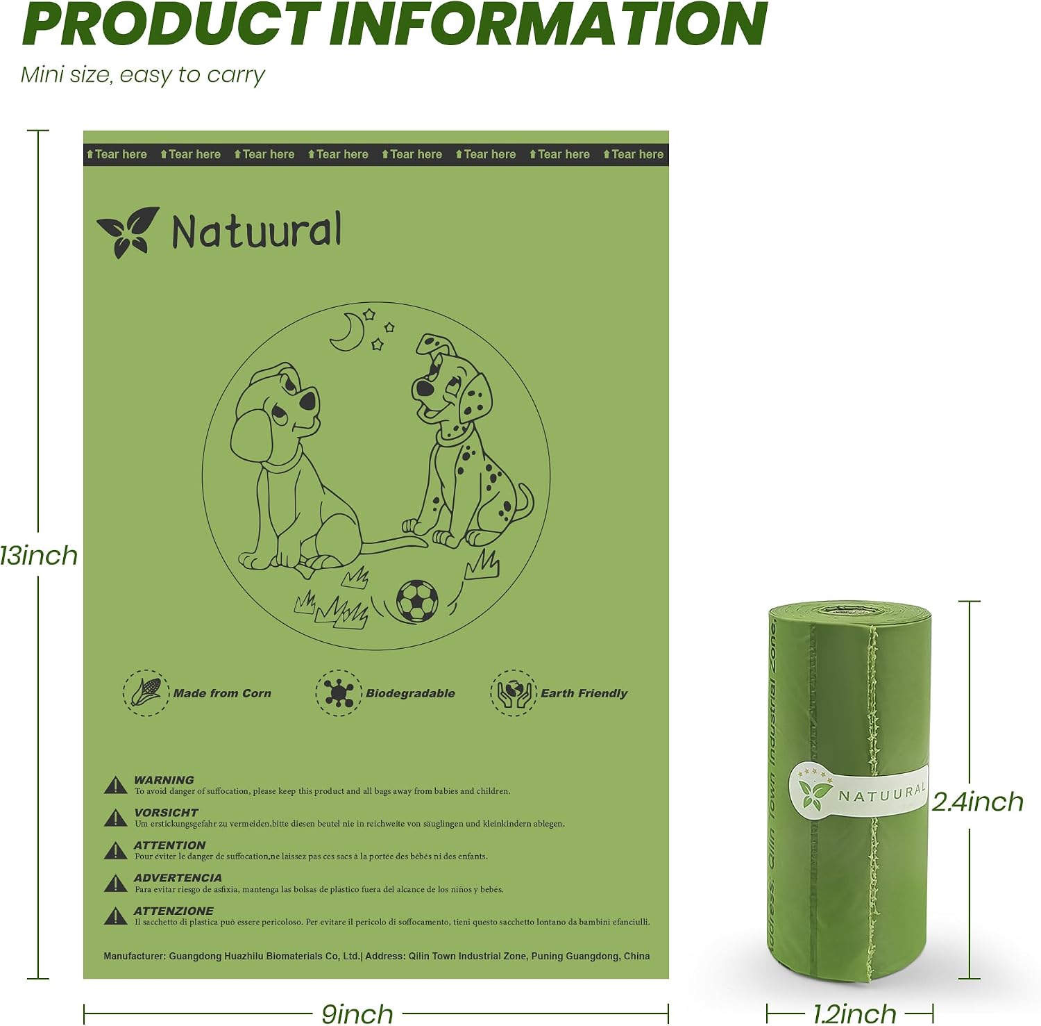 Thumbnail 2 de Biodegradable Dog Poop Bags 600 count