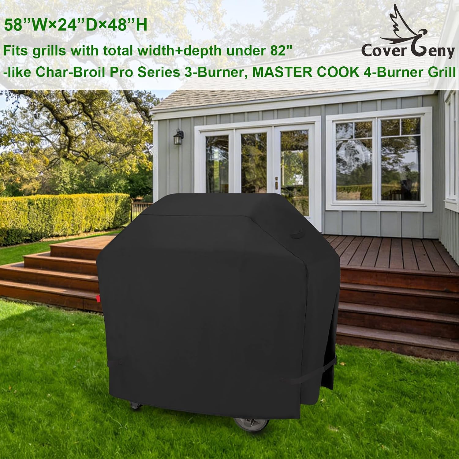 Detalle 2 de Weber Spirit II E-310 Outdoor Grill Cover 🧯
