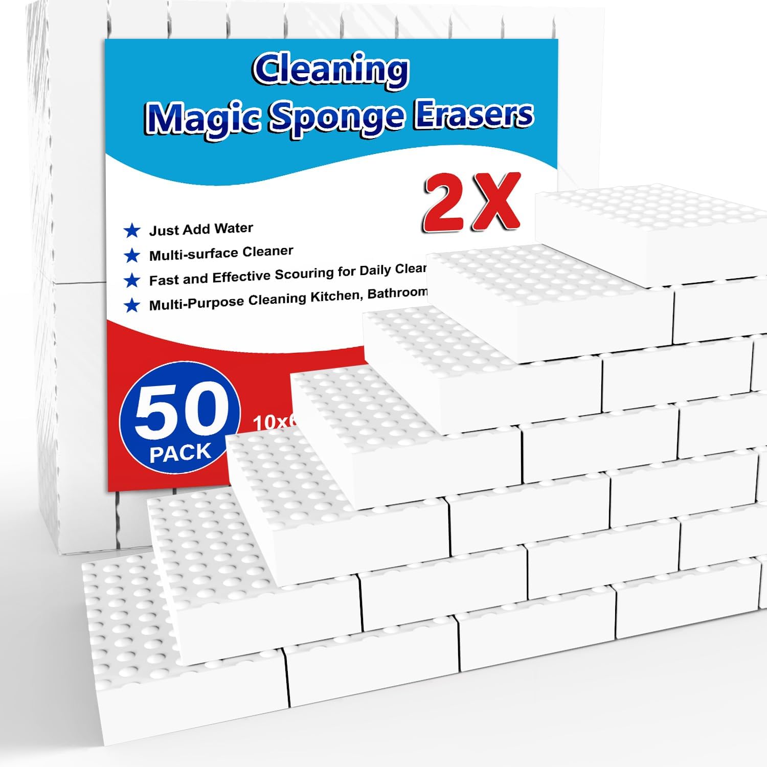Thumbnail 6 de SmilinFit Magic Cleaning Erasers 10-Pack 🧽