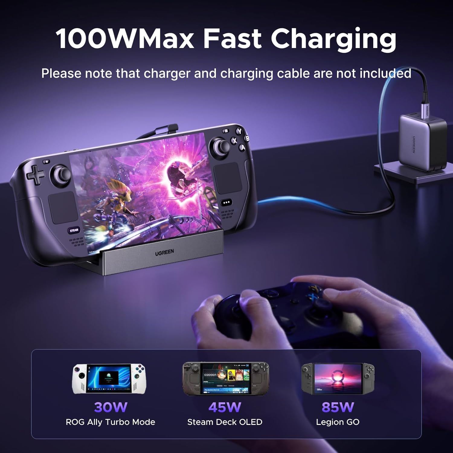 Thumbnail 5 de UGREEN Steam Deck Dock 9-in-1