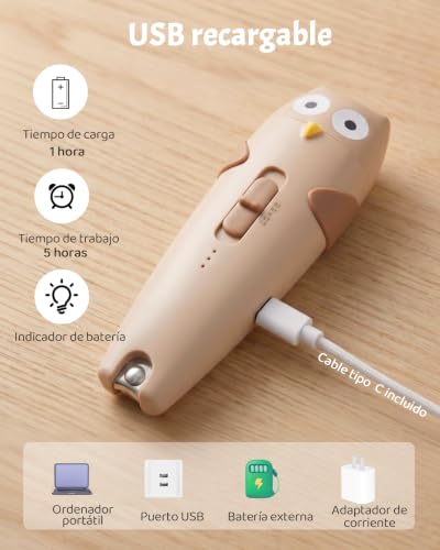 Detalle de Lictin Kit Higiene Bebe-25 en 1 Ecargable Lima Electrica Uñas Bebe Set
