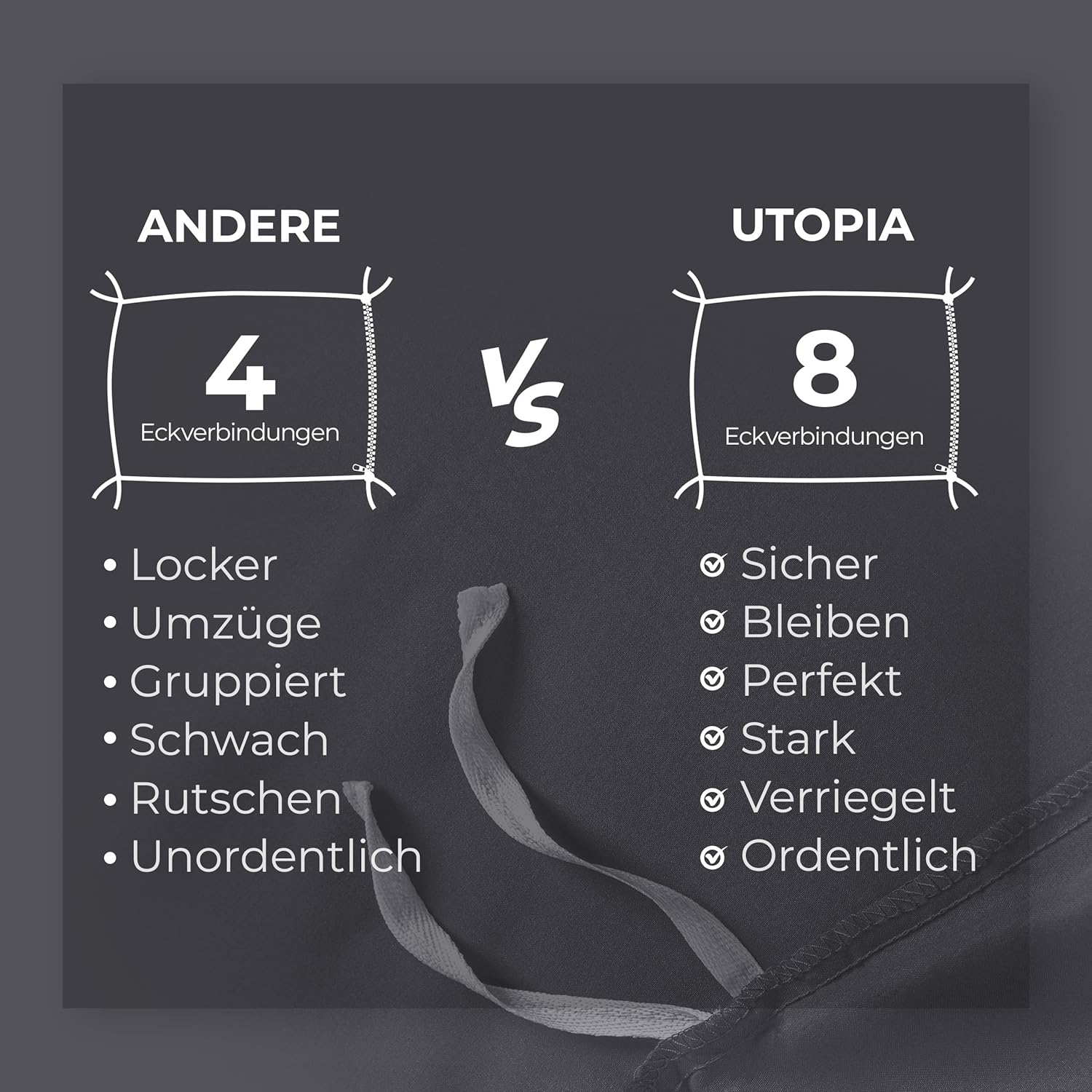 Thumbnail 6 de Utopia Bedding Bettwäsche 155x220